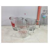 Anchor Hocking & Pyrex Glass Measuring Cups