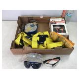 Safety Harness, Earmuffs & SelfRetracting Lifeline