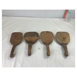 Vintage Wooden Butter Paddles