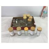 Glass Spice Jars