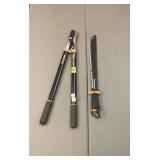 Fiskars Loppers & Machete