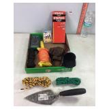 Multimeter, Charging Clamps, Rope, Tool Pouch,Misc