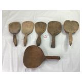 Antique Wood Butter Paddles
