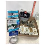 Velcro Tape, Pipe Clamps, Duct Seal Compound, Misc