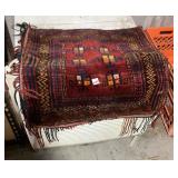 Persian Afghan Rug Carpet Bag