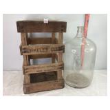 Berkeley Club Berk. Spg. WV Crate & Water Bottle