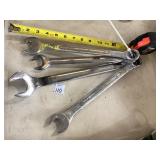 4 Assorted Industrial Wrenches