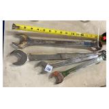 4 Assorted Industrial Wrenches