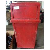 Industrial Red Waste Bin