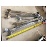 5 Assorted Industrial Wrenches
