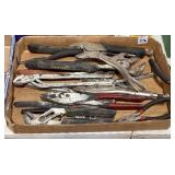 Assorted Pliers, Vise Grips & Needlenose