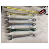 5 Assorted Industrial Wrenches