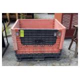 Folding Crate with Scrap Wire