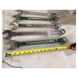 5 Assorted Industrial Wrenches