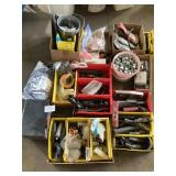 Welding, Nuts, Bolts, Copper, Hooks & Misc Lot