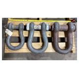 3 HD Anchor Shackles
