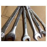 Assorted Industrial Metric Wrenches