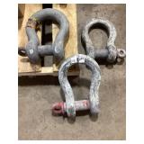 3 HD Anchor Shackles