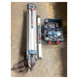 Bosch G0L24 Optical Level w/Tripo & Measuring Rod