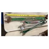 4 Assorted Industrial Wrenches