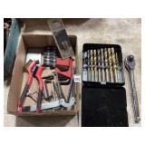 Drill Index, Ratchet, Allen Wrenches & Misc