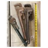 Craftsman & Ridgid Pipe Wrenches
