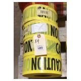 4 Rolls of Caution Tape