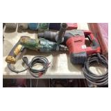 DeWALT Hammer Drill & Milwaukee Rotary Hammer