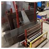 Assorted Metal and Rack