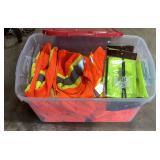 Tote of Safety Vests