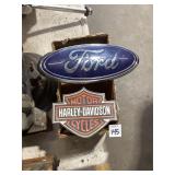 Harley Hitch Plug & Ford Emblem