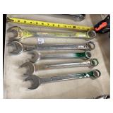 5 Assorted Industrial Wrenches