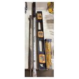 Level, Pry Bars & DeWALT Saw Blades