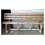 83' Wood Bench