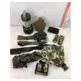 Batt Op Lantern, Canteen, Pouches & Misc