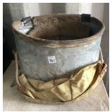 Metal Gathering Bucket