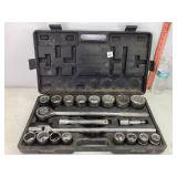 Pittsburgh 3/4' Drive Socket 20pc Set