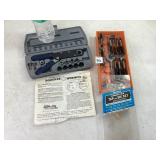 Tap and Die set and Squeeze Wrench