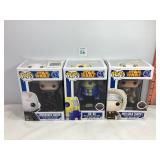 Assorted Star Wars Funko Pops