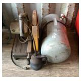 Air Tank, Saw & Oil Pan