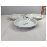 Blue Cornflower Corningware Pie Plates