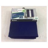 Navy Blue 63' Blackout Curtain Panel Pair