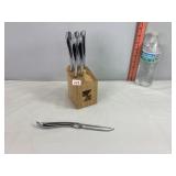 Knife Block & Knives