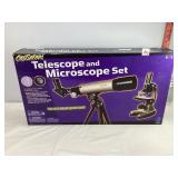 Geo Safari Telescope and Microscope Set, NIB