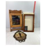 Towel Holder/Medicine Cabinet, Shadow Box & Misc