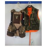 Field & Stream Squirrel Vest & Camo Revers. Vest