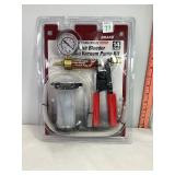 Pitts Brake Bleeder & Vacuum Pump Kit, NIB
