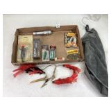 Bait, Flashlight, Towel & Misc