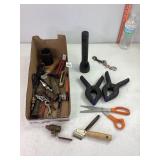 Clamps, Scissors & Assorted Tools