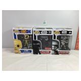 Assorted Star Wars Funko Pops